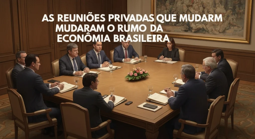 As Reuniões Privadas que Mudaram o Rumo da Economia Brasileira